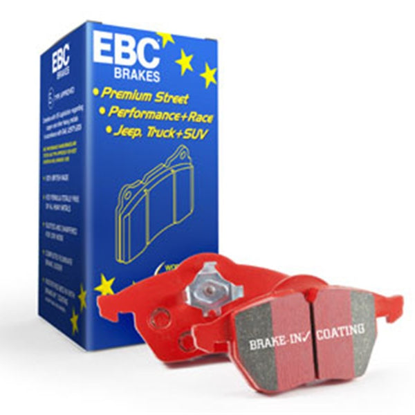 EBC 13-14 Ford Mustang 5.8 Supercharged (GT500) Shelby Redstuff Front Brake Pads