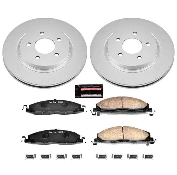 Power Stop 09-10 Dodge Ram 2500 Rear Z17 Evolution Geomet Coated Brake Kit