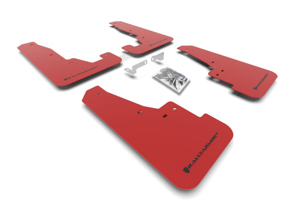 Rally Armor 2016-21 Dodge Durango SRT / RT Red UR Mud Flap Black Logo