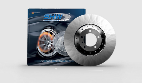 SHW 20-21 Ford Mustang Shelby GT500 5.2L Left Front Smooth Lightweight Brake Rotor