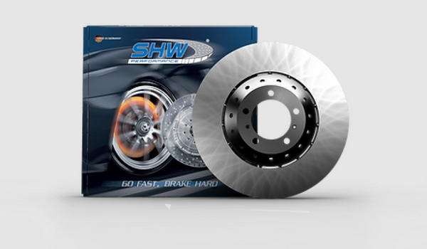 SHW 19-20 Ford Mustang Shelby GT350 5.2L (From 2/4/2019) Right Front Smooth Lightweight Brake Rotor