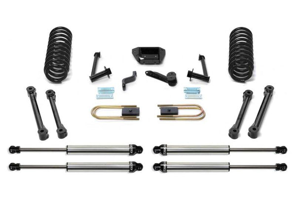 Fabtech 06-07 Dodge 2500/3500 4WD 5.9L Diesel w/Auto 6in Perf. System w/DL Shocks