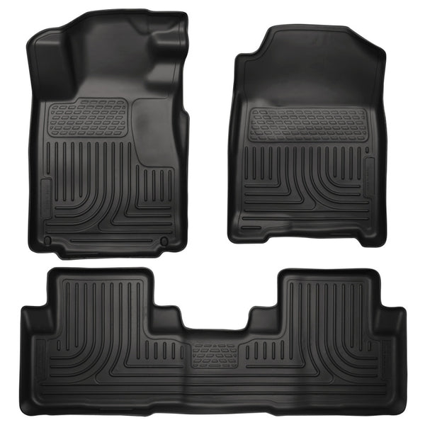 Husky Liners 10-12 Ford Mustang WeatherBeater Combo Black Floor Liners