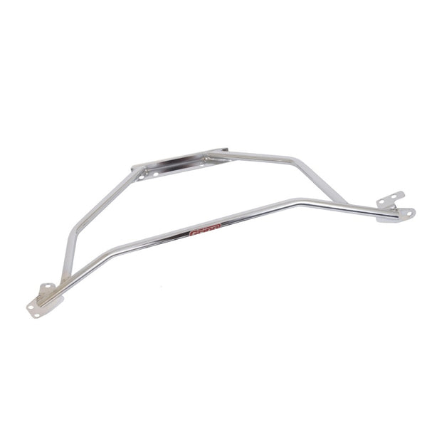 BBK 94-04 Mustang V6 GT Tubular Strut Tower Brace - Polished Chrome Finish
