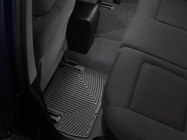 WeatherTech 97-04 Dodge Dakota Front and Rear Rubber Mats - Black