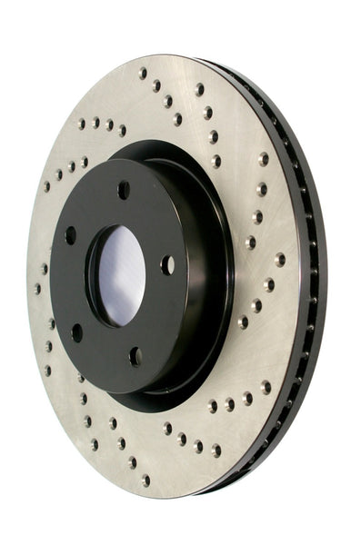 StopTech 2013-2014 Dodge Dart Drilled Left Rear Cryo Rotor