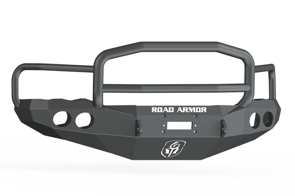 Road Armor 02-05 Dodge 1500 Stealth Front Winch Bumper w/Lonestar Guard - Tex Blk