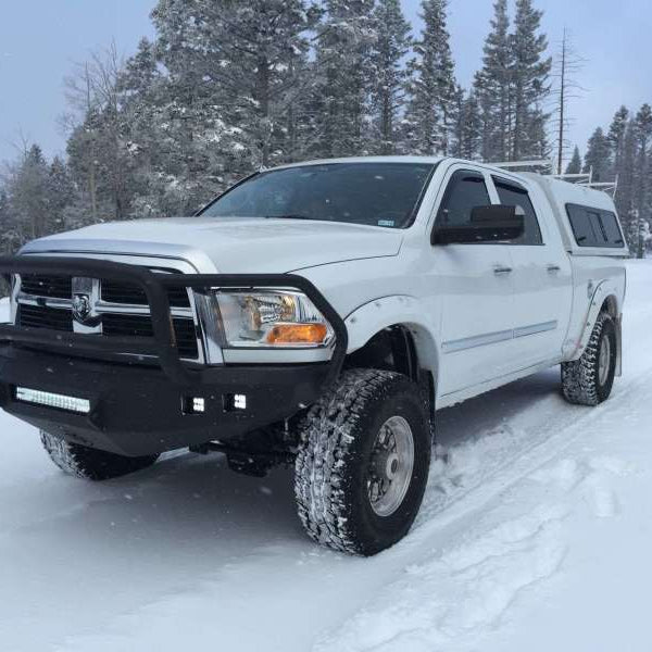 Road Armor 10-18 Dodge 2500 iDentity Front Bumper Components - Center Section Smooth - Raw