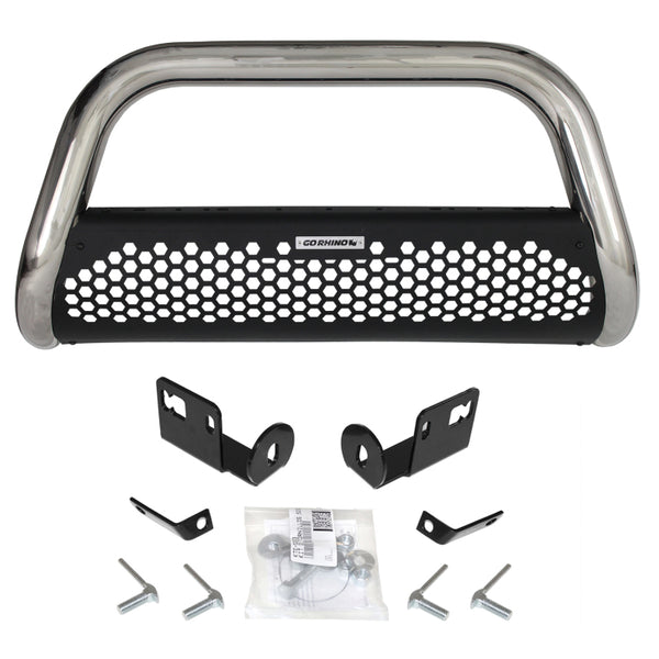 Go Rhino 02-05 Dodge Ram 1500/2500/3500 RHINO! Charger 2 RC2 Complete Kit w/Front Guard + Brkts