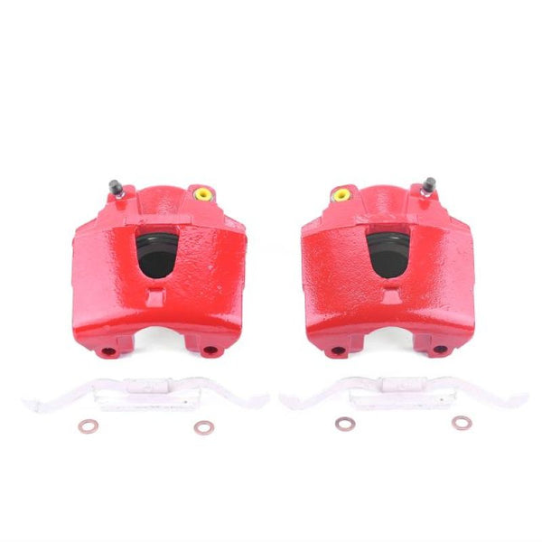 Power Stop 00-02 Dodge Dakota Front Red Calipers w/o Brackets - Pair