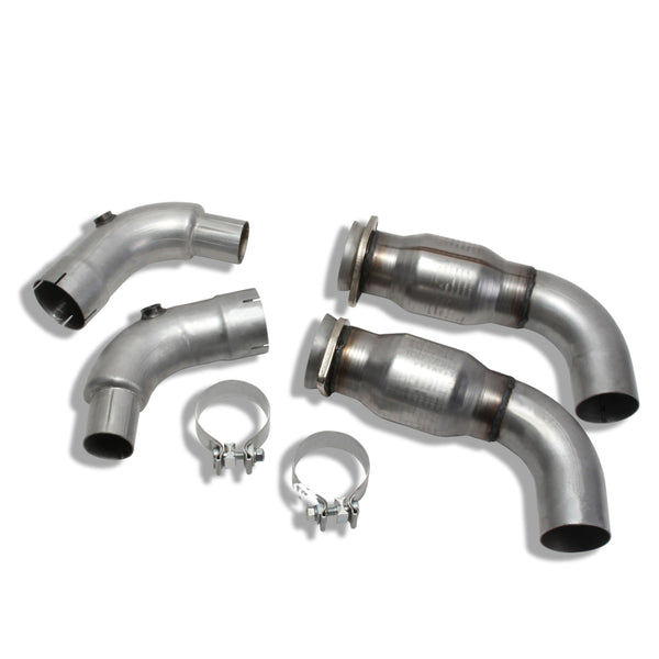 BBK 05-18 Dodge Challenger/Charger 6.1L/6.4L Hemi 3in Catted High Flow Mid Pipe