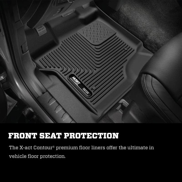 Husky Liners 19-20 Dodge Ram 2500/3500 Crew Cab X-Act Second Row Seat Floor Liners