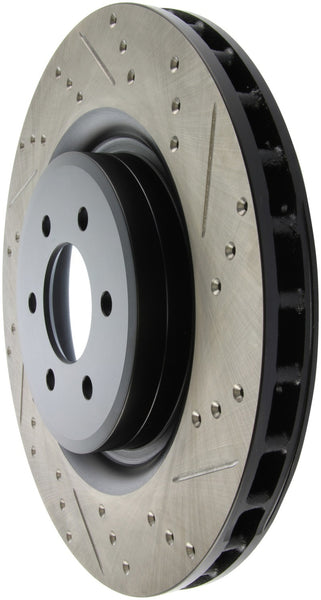 StopTech Power Slot 01-06 & 08-10 Dodge Viper SRT-10 Drilled & Slotted Left Rear Rotor