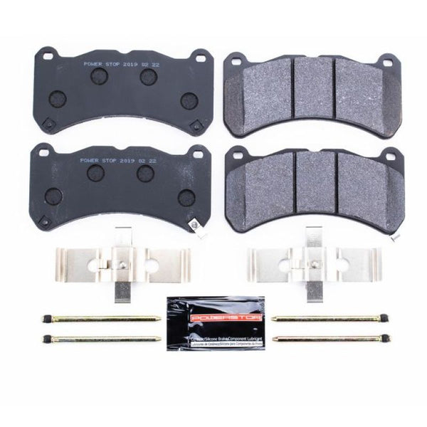 Power Stop 13-14 Ford Mustang Front Track Day Brake Pads