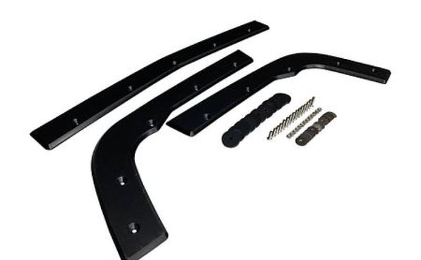 ProTEKt 18-19 Dodge Challenger Widebody Custom Fit Front Bumper Protection Skid Plates