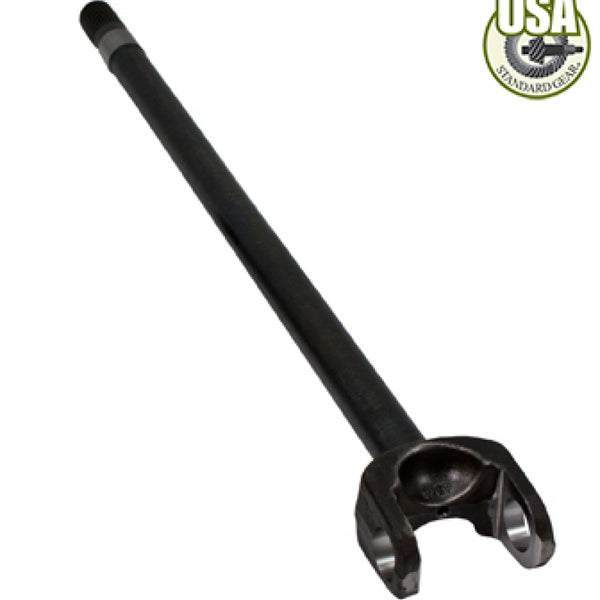 USA Standard 4340 Chrome-Moly Replacement Inner Axle For GM & Dodge Dana 60 Front / 35 Spline