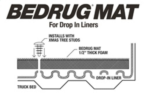 BedRug 09-16 Dodge Ram 5.7ft w/o Rambox Bed Storage Drop In Mat