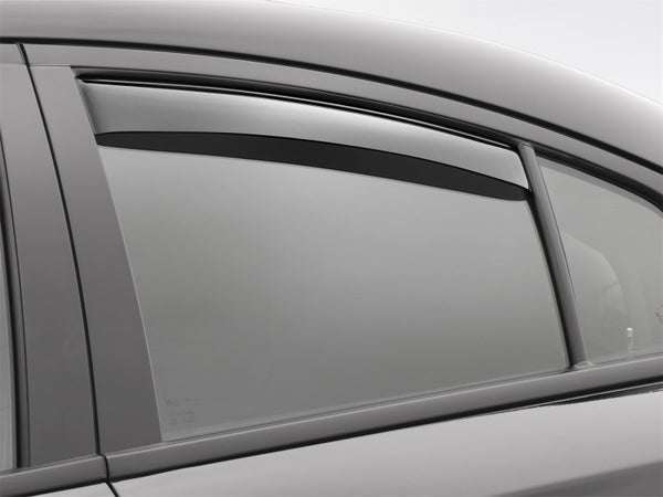 WeatherTech 11-14 Dodge Charger Rear Side Window Deflectors - Dark Smoke