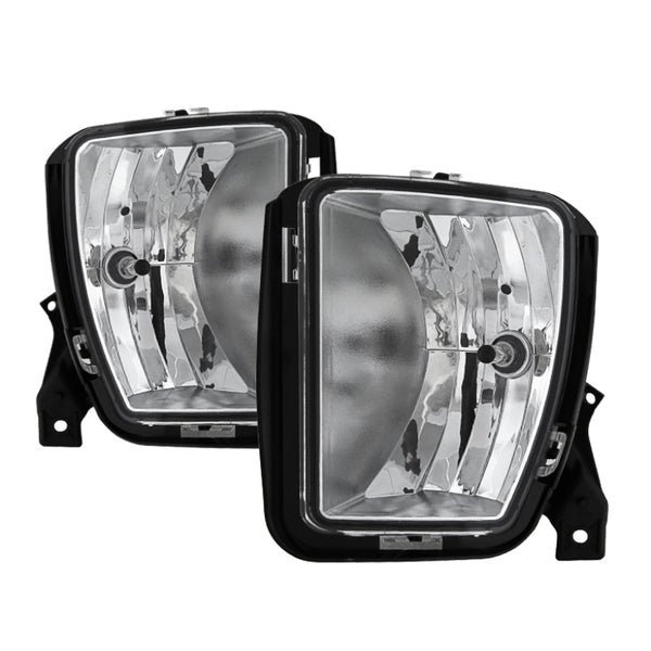 Xtune Dodge Ram 2013-2016 1500 Only OEM Style Fog Lights w/Switch- Clear FL-DR13-C