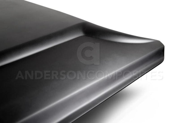 Anderson Composites 15-16 Ford Mustang Type-GR Fiberglass Hood