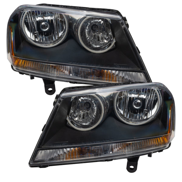 Oracle 08-14 Dodge Avenger RT SMD HL - Black - ColorSHIFT w/ 2.0 Controller