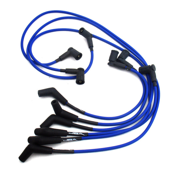 JBA 01-04 Ford Mustang 3.8L Ignition Wires - Blue