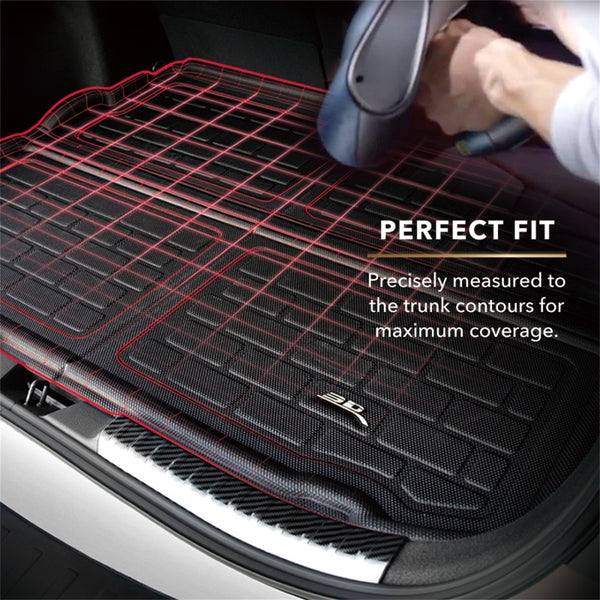 3D MAXpider 2008-2010 Dodge Challenger Kagu Cargo Liner - Black