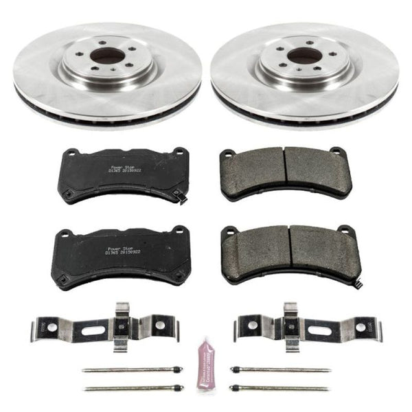 Power Stop 13-14 Ford Mustang Front Autospecialty Brake Kit