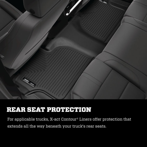 Husky Liners 11-20 Chrysler 300 / 11-20 Charger RWD/AWD X-act Contour Series 2nd Seat Liner - Black