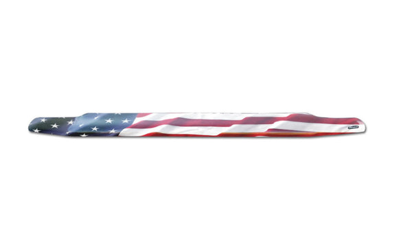 Stampede 2010-2019 Dodge Ram 2500 Vigilante Premium Hood Protector - Flag