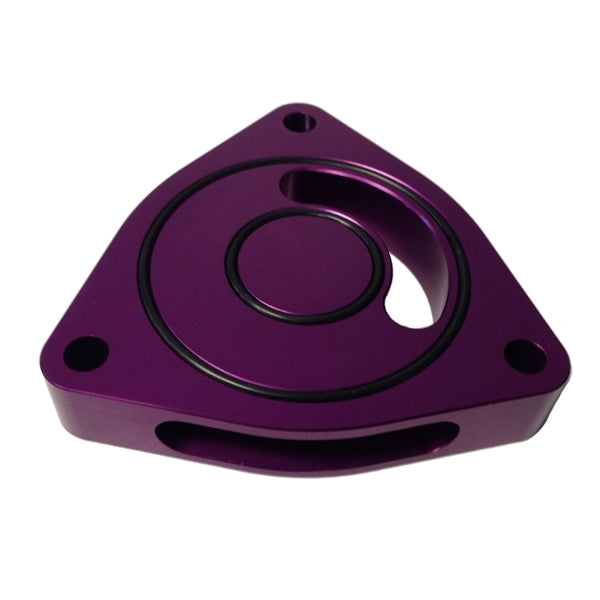 Torque Solution Blow Off BOV Sound Plate (Purple): Dodge Neon SRT-4 03-05