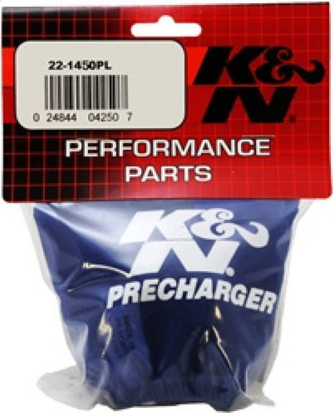 K&N Blue Round Straight Precharger Air Filter Wrap