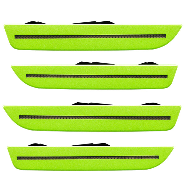 Oracle 10-14 Ford Mustang Concept Sidemarker Set - Tinted - Green Envy Pearl (HD)