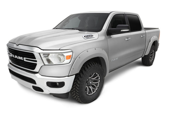 Bushwacker 19-22 Dodge Ram 1500 OE Style Flares 4pc - Billet Silver Metallic