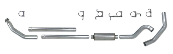 Diamond Eye KIT 4in TB SGL SS: 94-02 DODGE CUMMINS 5.9L