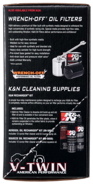 K&N 08-09 H/D Touring Models Aircharger Performance Intake