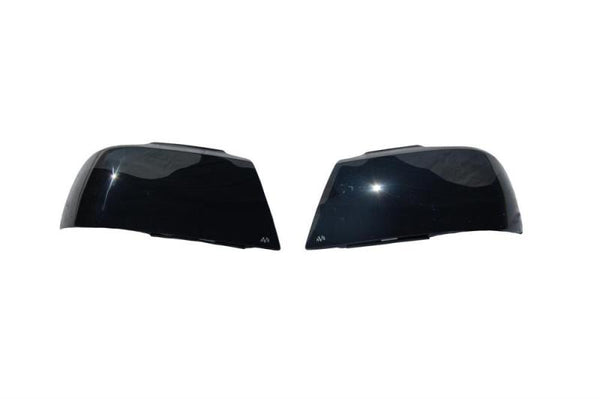 AVS 15-17 Ford Mustang Headlight Covers - Smoke