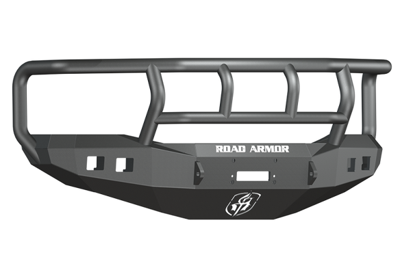 Road Armor 06-08 Dodge 1500 Stealth Front Winch Bumper w/Titan II Guard - Tex Blk