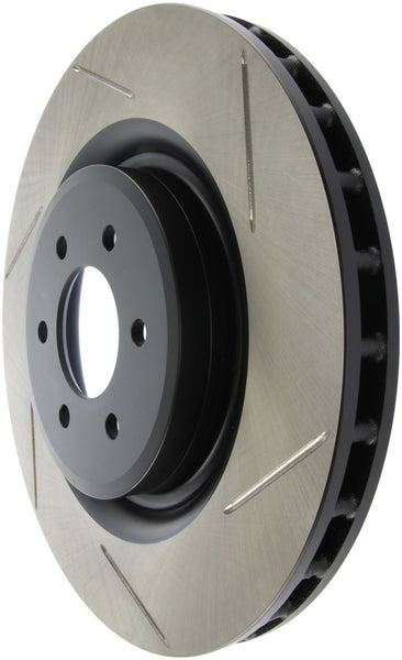 StopTech Power Slot 03-06/08 Dodge Viper SRT-10 / 04 Dodge Ram 1500 SRT-10 Slotted Left Rear Rotor