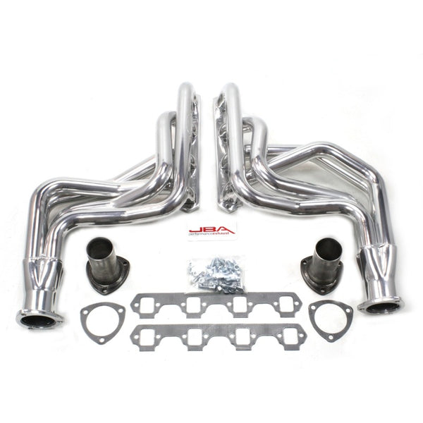 JBA 65-73 Ford Mustang 260-351W (w/Mustang II Suspension) 1-3/4in Primary Sliver Long Tube Header