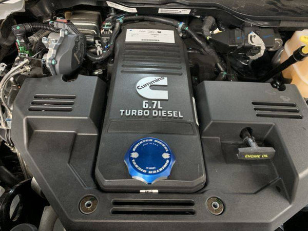 Sinister Diesel 1999-2010 Ford Powerstroke 7.3L/6.0L/6.4L 2007.5-19 Dodge Cummins 6.7L Oil Fill Cap