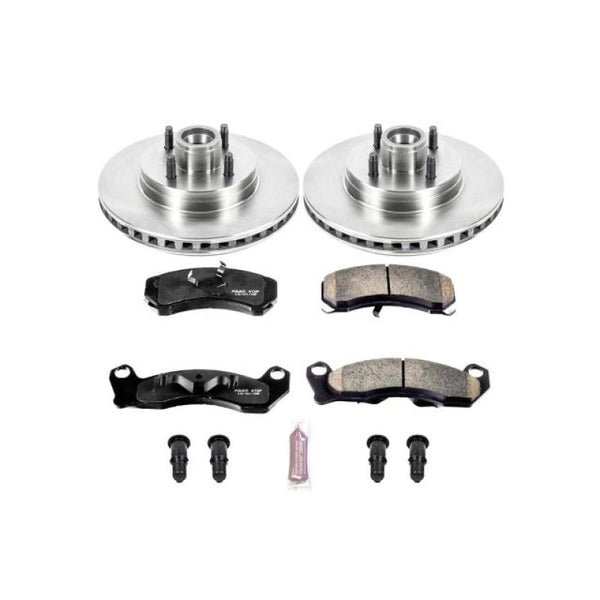 Power Stop 87-93 Ford Mustang Front Autospecialty Brake Kit