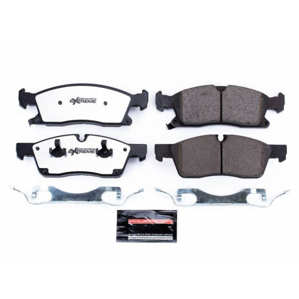 Power Stop 11-16 Dodge Durango Front Z36 Truck & Tow Brake Pads w/Hardware