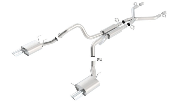 Borla 11-12 Ford Mustang GT/Shelby GT500 5.0L/5.45L 8cyl SS Catback Exhaust + inXin Pipe