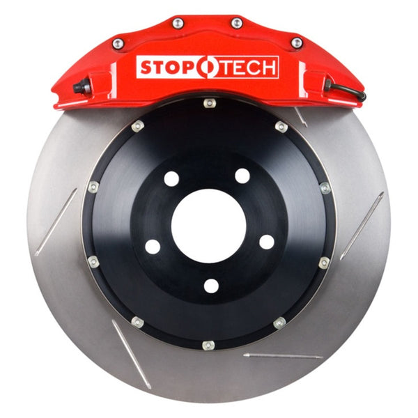 StopTech 92-95 Dodge Viper Front BBK w/Red ST-60 Calipers 355x32 Slotted Rotors