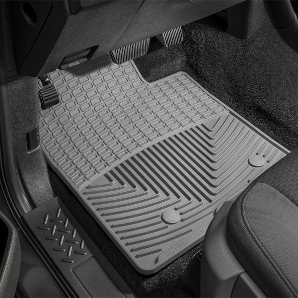 WeatherTech 10+ Ford Mustang Front Rubber Mats - Grey