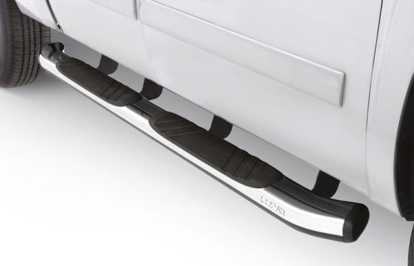 Lund 09-15 Dodge Ram 1500 Quad Cab (Trucks Built Before 7/1/15) 80x5in. Oval Bent Nerf Bars - Chrome