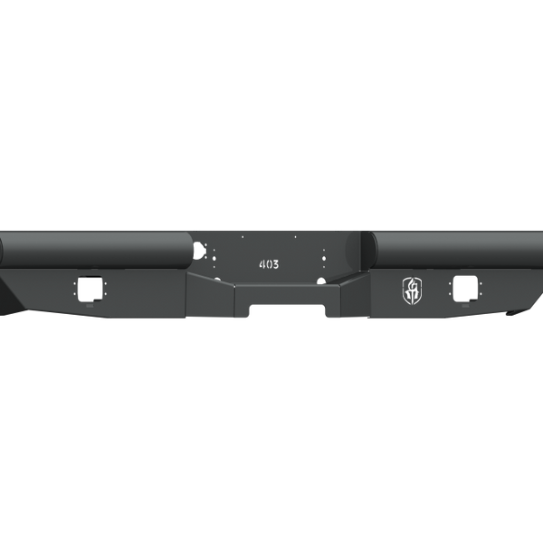 Road Armor 03-09 Dodge 2500 Vaquero Rear Non-Winch Bumper - Tex Blk