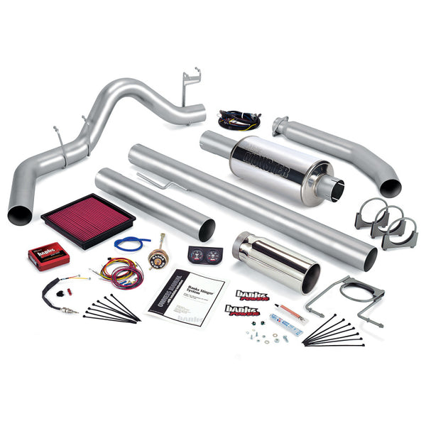 Banks Power 02 Dodge 5.9L 235Hp Std Cab PowerPack System - SS Single Exhaust w/ Chrome Tip