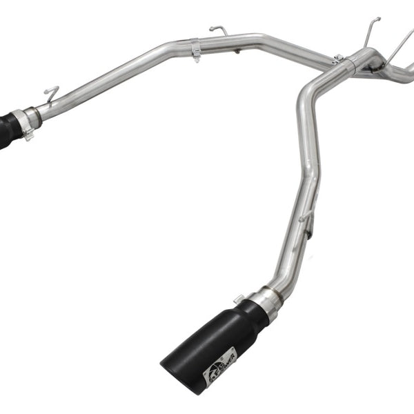 aFe MACHForce XP DPF-Back Exhaust 2.5in SS with Black Tips 2014 Dodge Ram 1500 V6 3.0L EcoDiesel